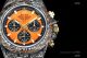 TW Factory Rolex Daytona DiW Carbon Swiss 7750 Chronograph Watch Orange Dial 40mm (3)_th.jpg
